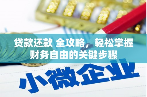 明山贷款还款 全攻略，轻松掌握财务自由的关键步骤