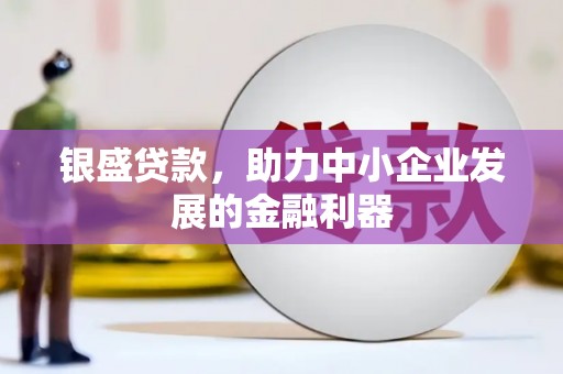 明山银盛贷款，助力中小企业发展的金融利器