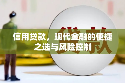 明山信用贷款，现代金融的便捷之选与风险控制
