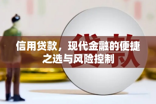 明山信用贷款，现代金融的便捷之选与风险控制