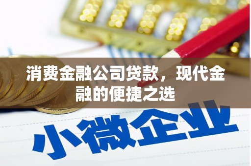 明山消费金融公司贷款，现代金融的便捷之选