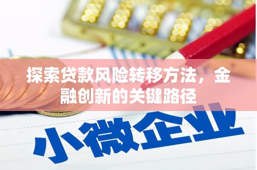 明山探索贷款风险转移方法，金融创新的关键路径
