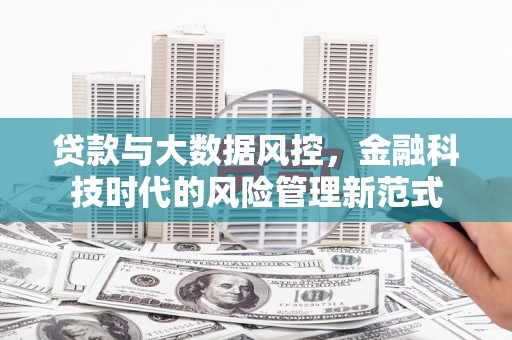 明山贷款与大数据风控，金融科技时代的风险管理新范式