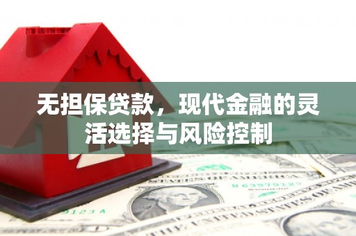 明山无担保贷款，现代金融的灵活选择与风险控制