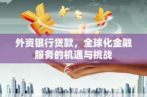 明山外资银行贷款，全球化金融服务的机遇与挑战